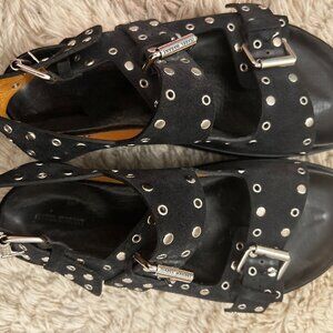 Isabel Marant Lennyo sandals -- black size 39